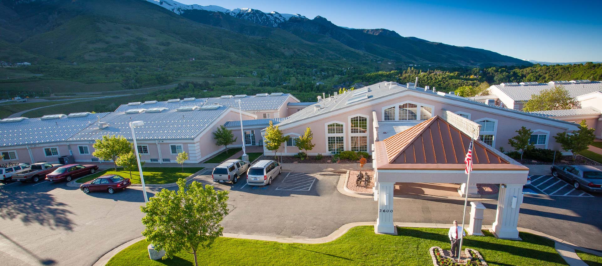 Apple Village Assisted Living and Memory Care outdoor view of community